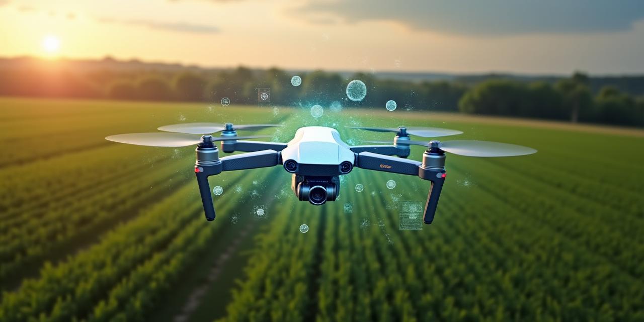 Analyse agricole par drone
